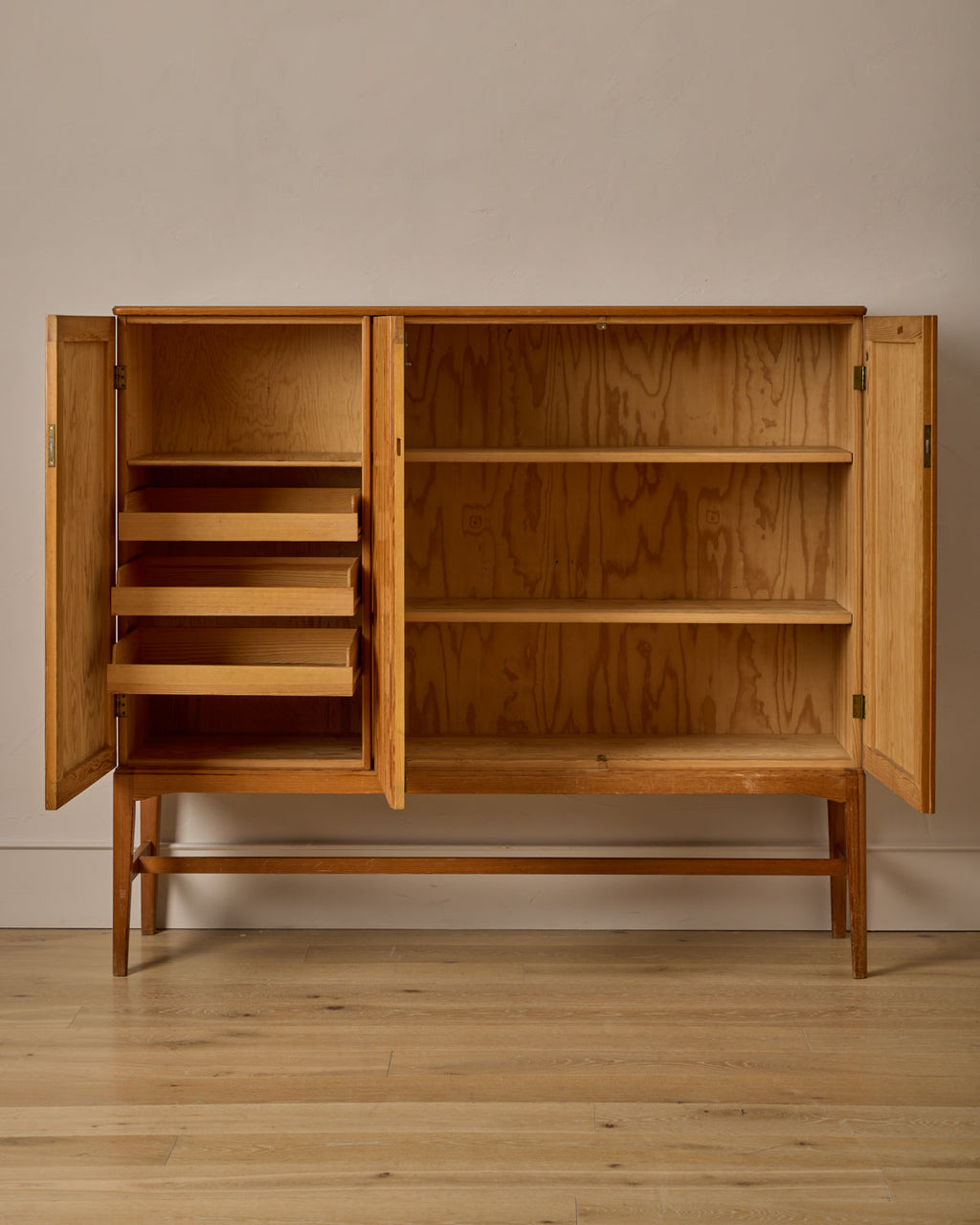 Lostine - Pine Highboard by Goran Malmval