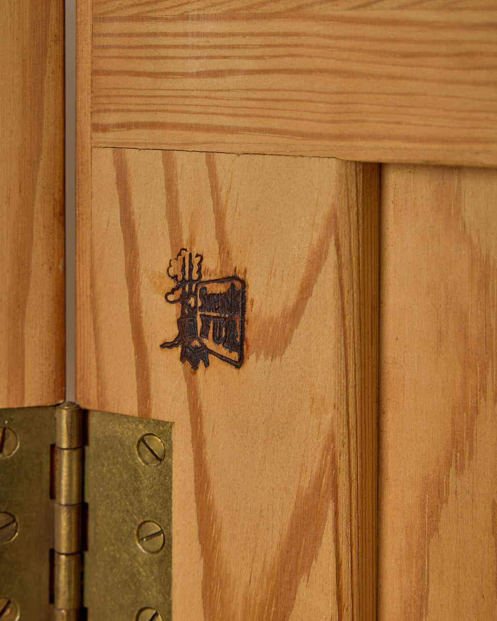 Lostine - Pine Highboard by Goran Malmval
