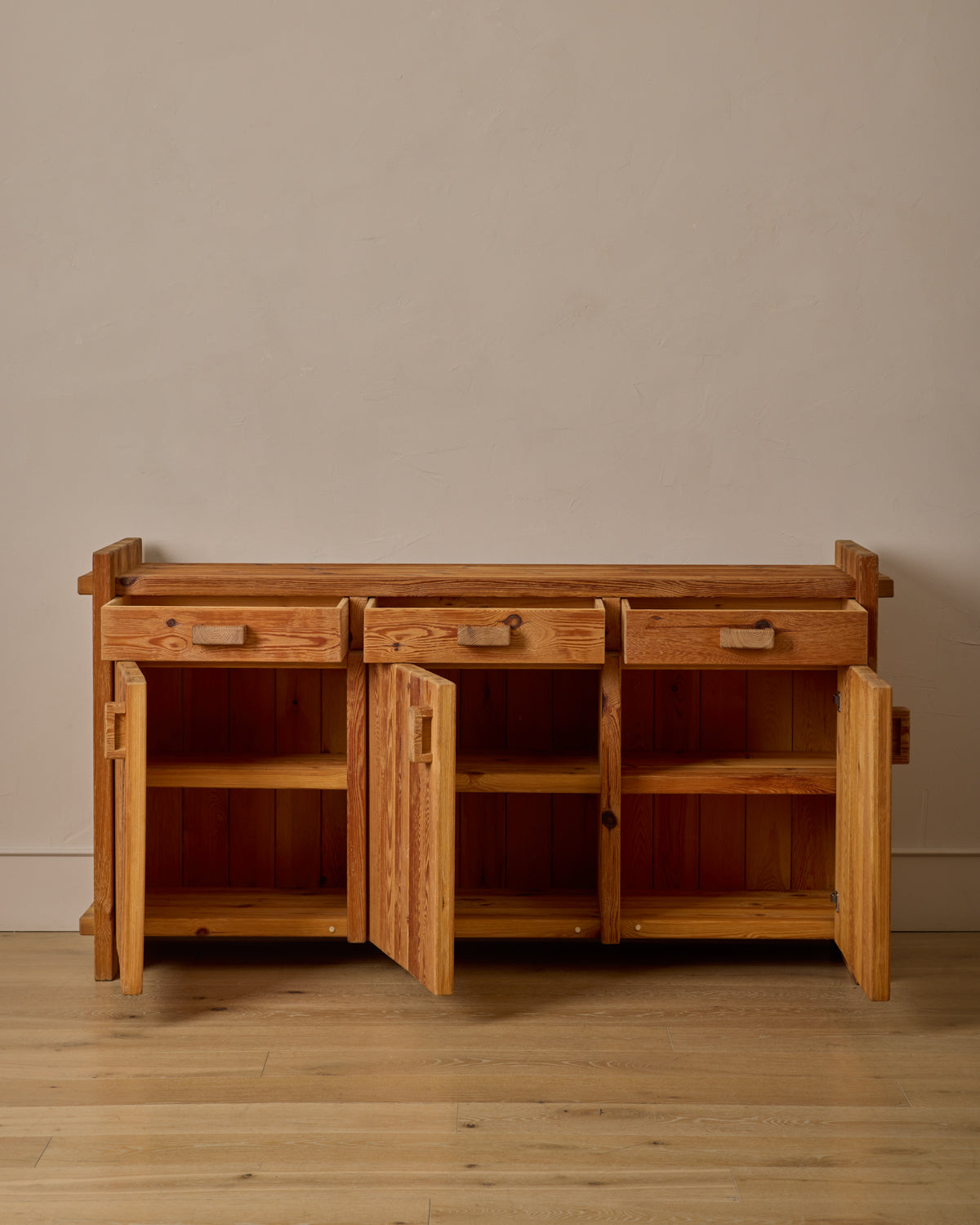 Lostine - Solid Pine Sideboard by Hans Jørgen Frydendal