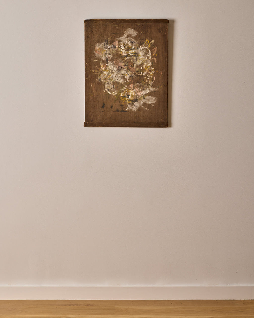 Lostine - Abstract on Wood Panel