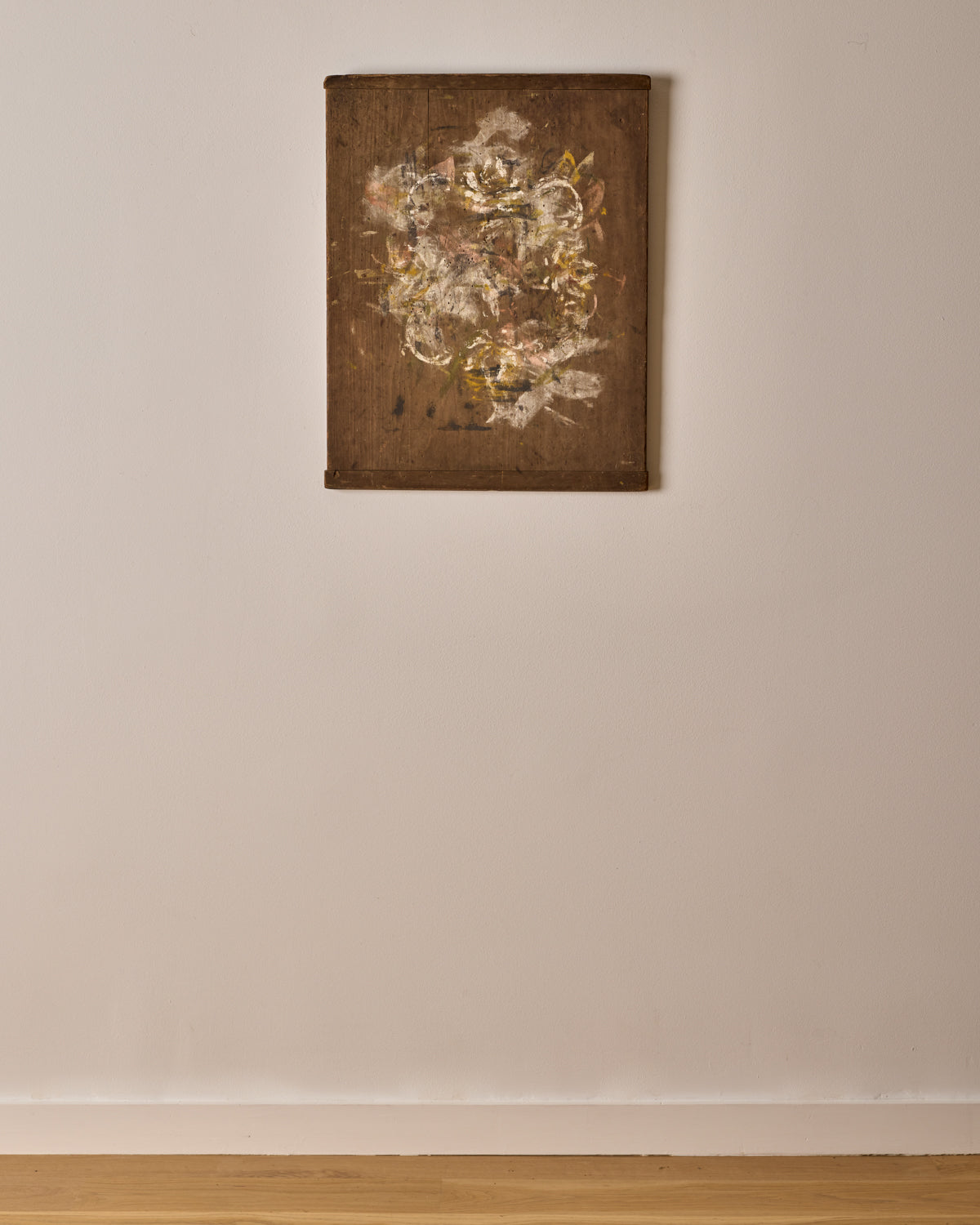 Lostine - Abstract on Wood Panel