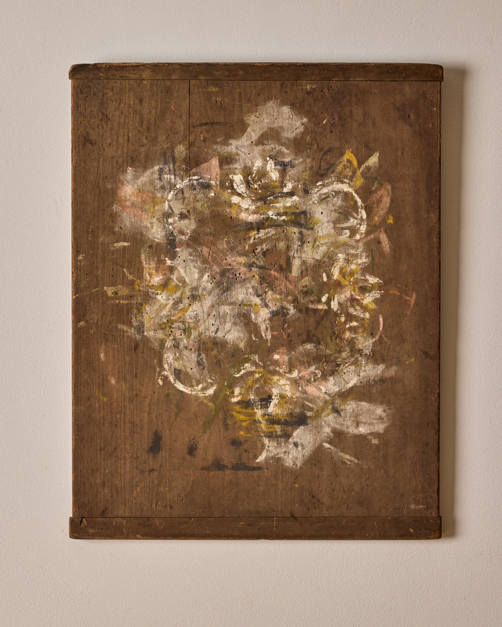 Lostine - Abstract on Wood Panel