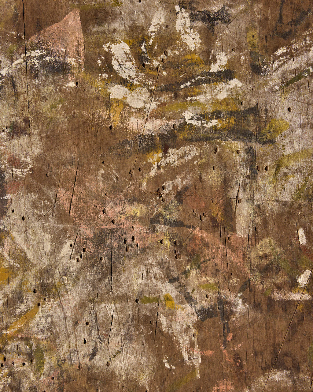 Lostine - Abstract on Wood Panel