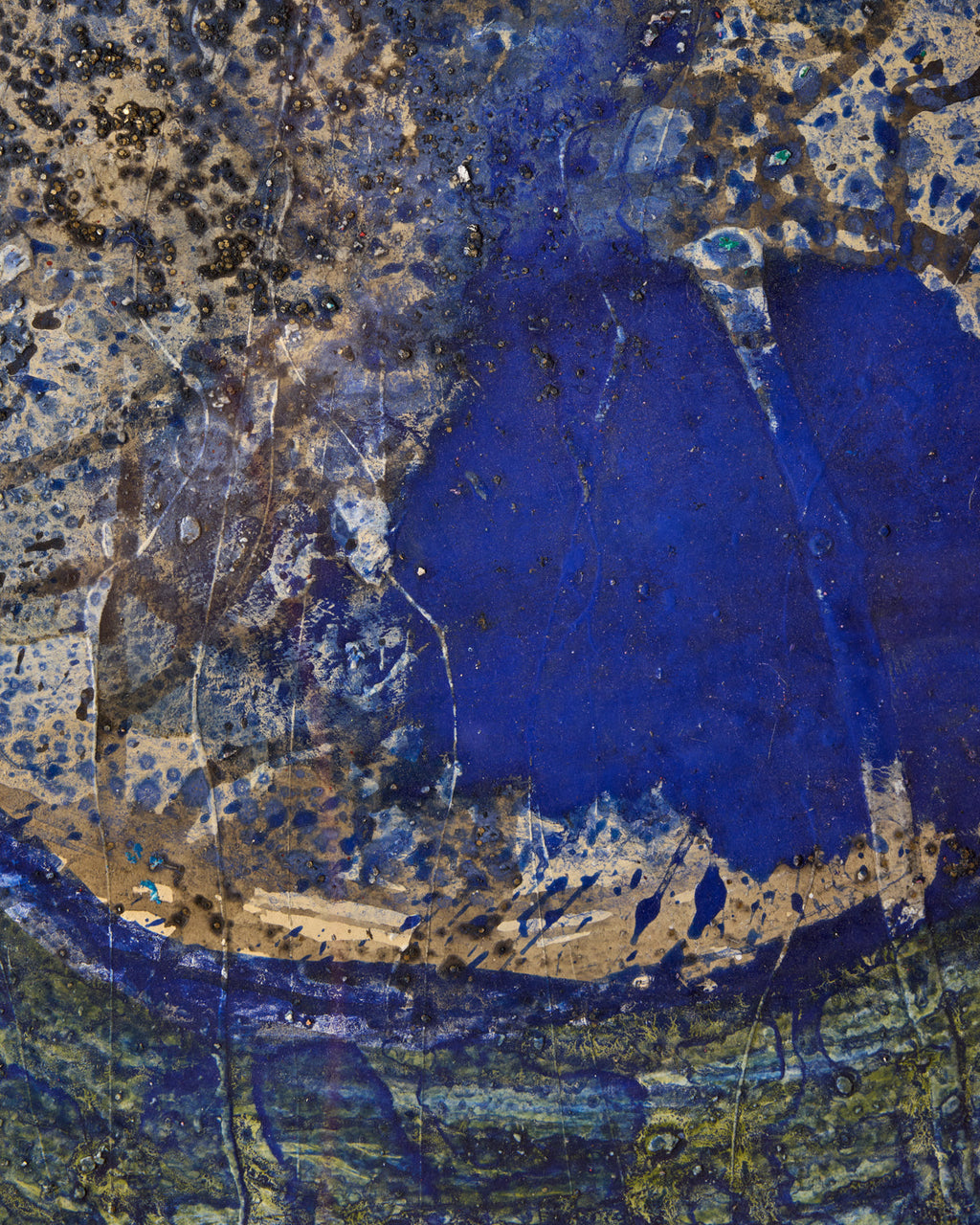 Lostine - Abstract Moon in Blues