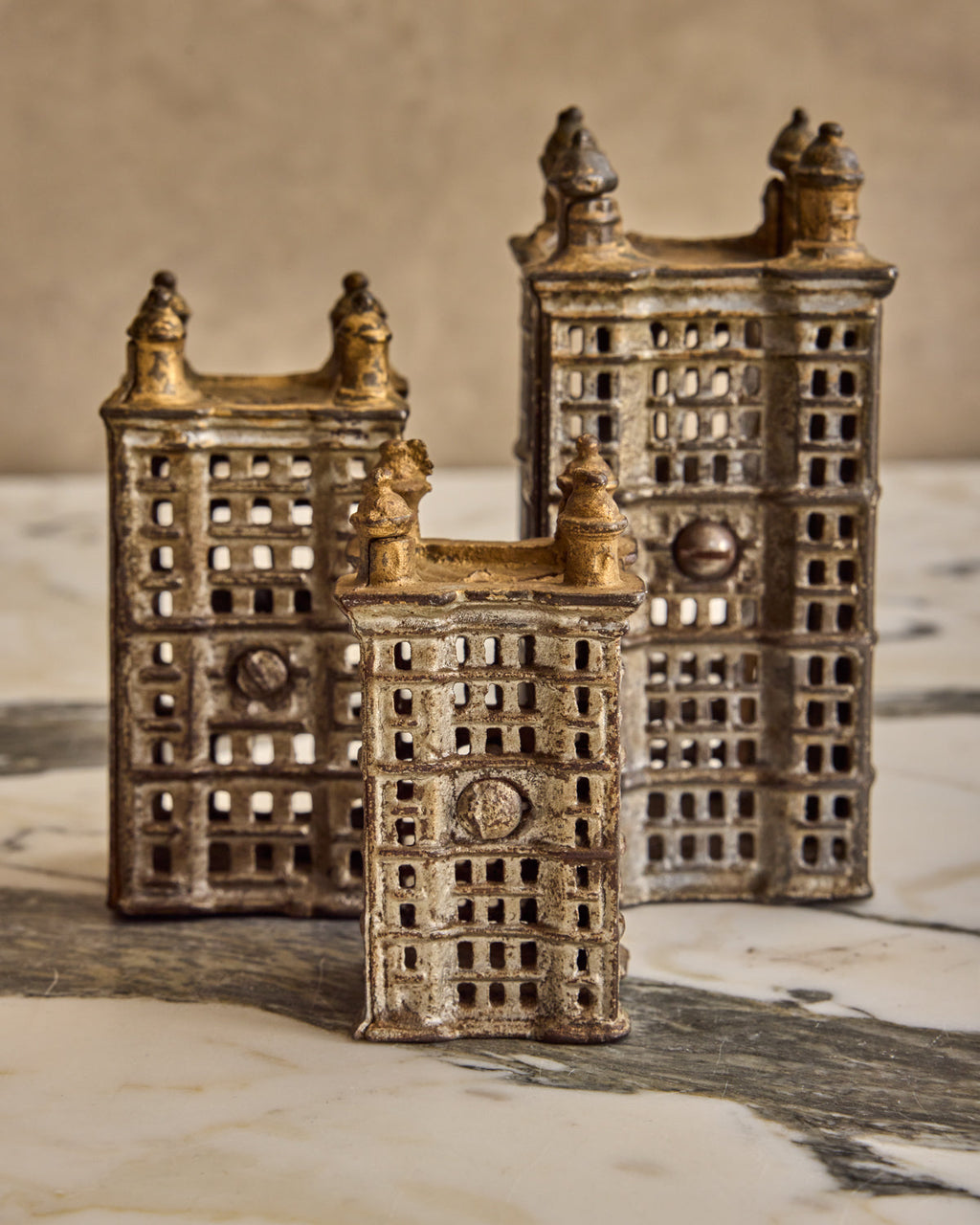 Lostine - 1920s Iron Penny Banks