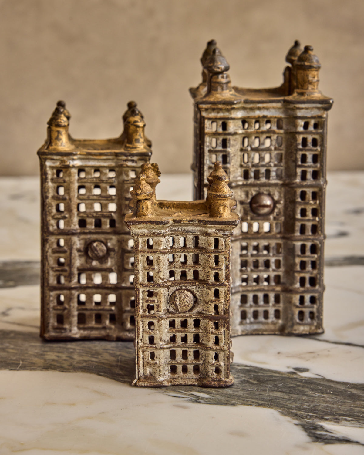 Lostine - 1920s Iron Penny Banks
