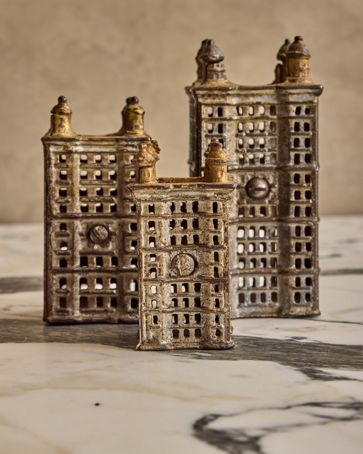 Lostine - 1920s Iron Penny Banks