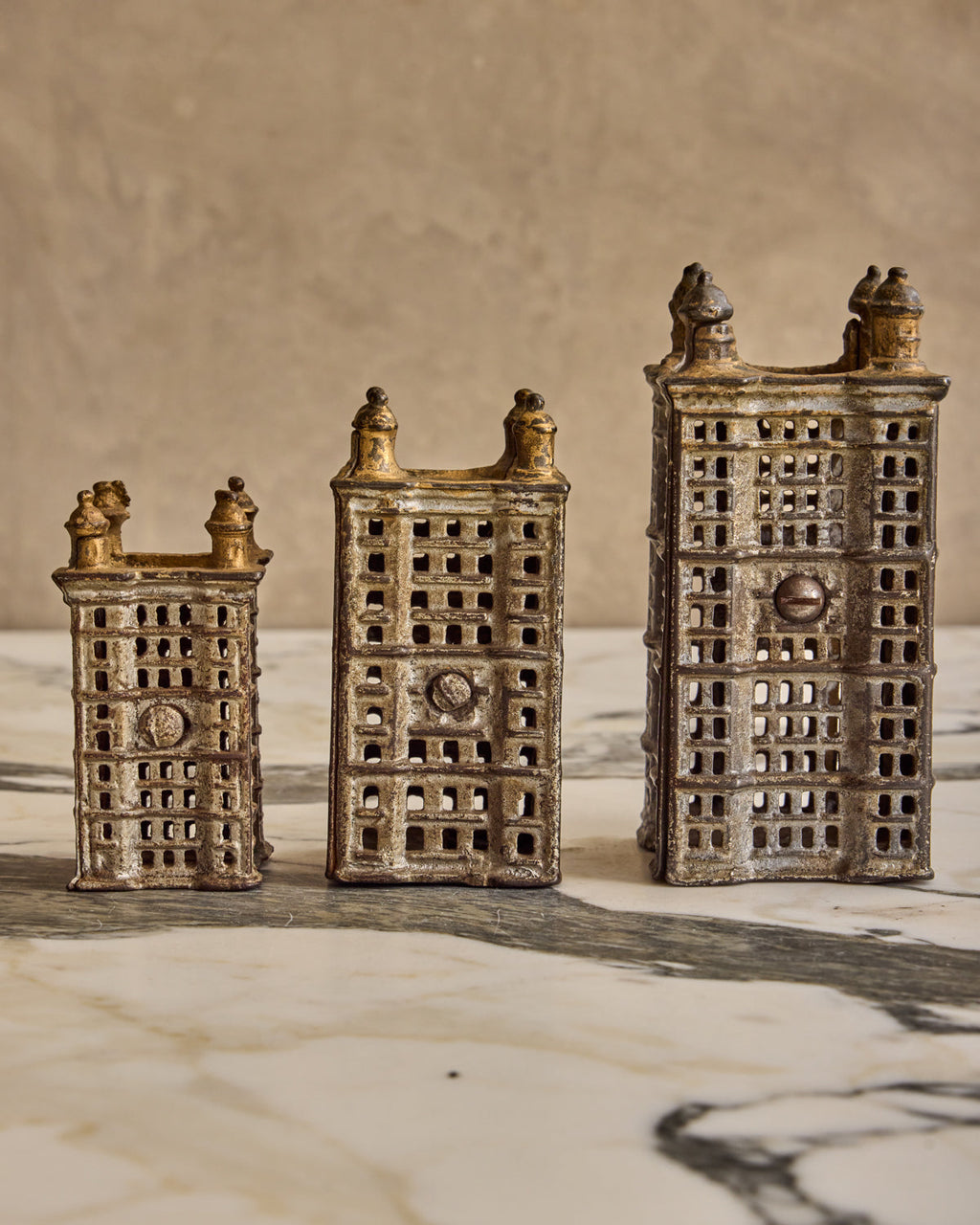 Lostine - 1920s Iron Penny Banks