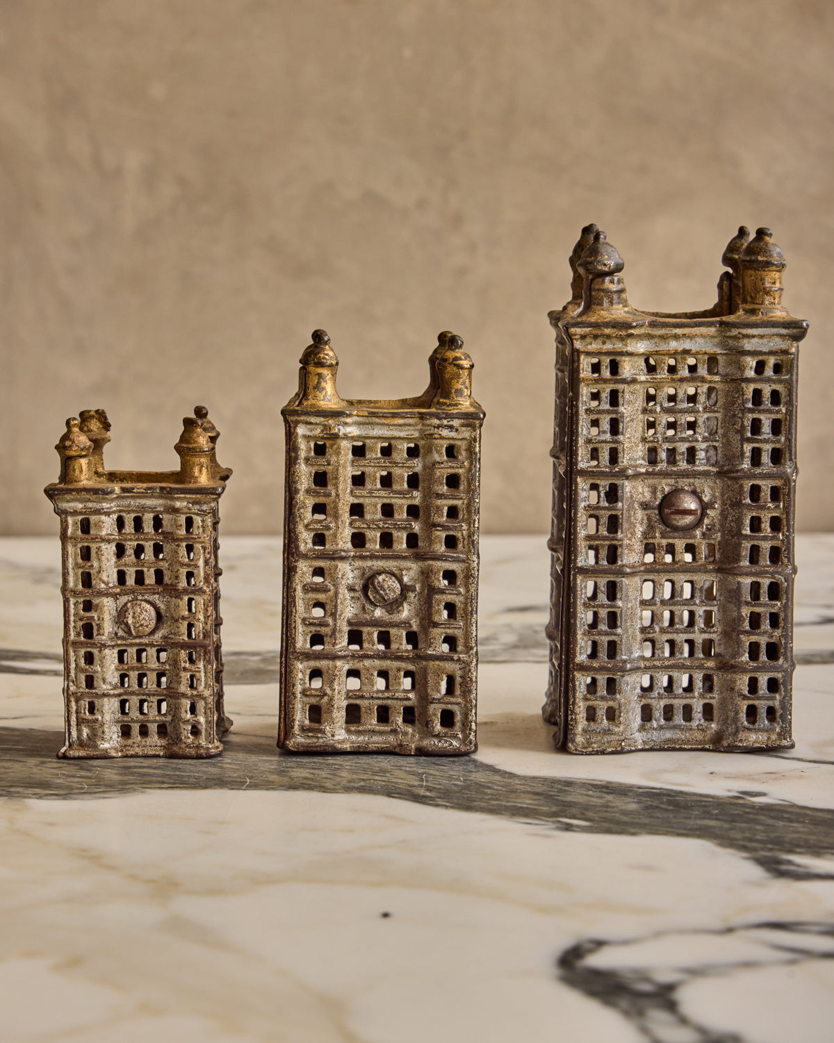 Lostine - 1920s Iron Penny Banks
