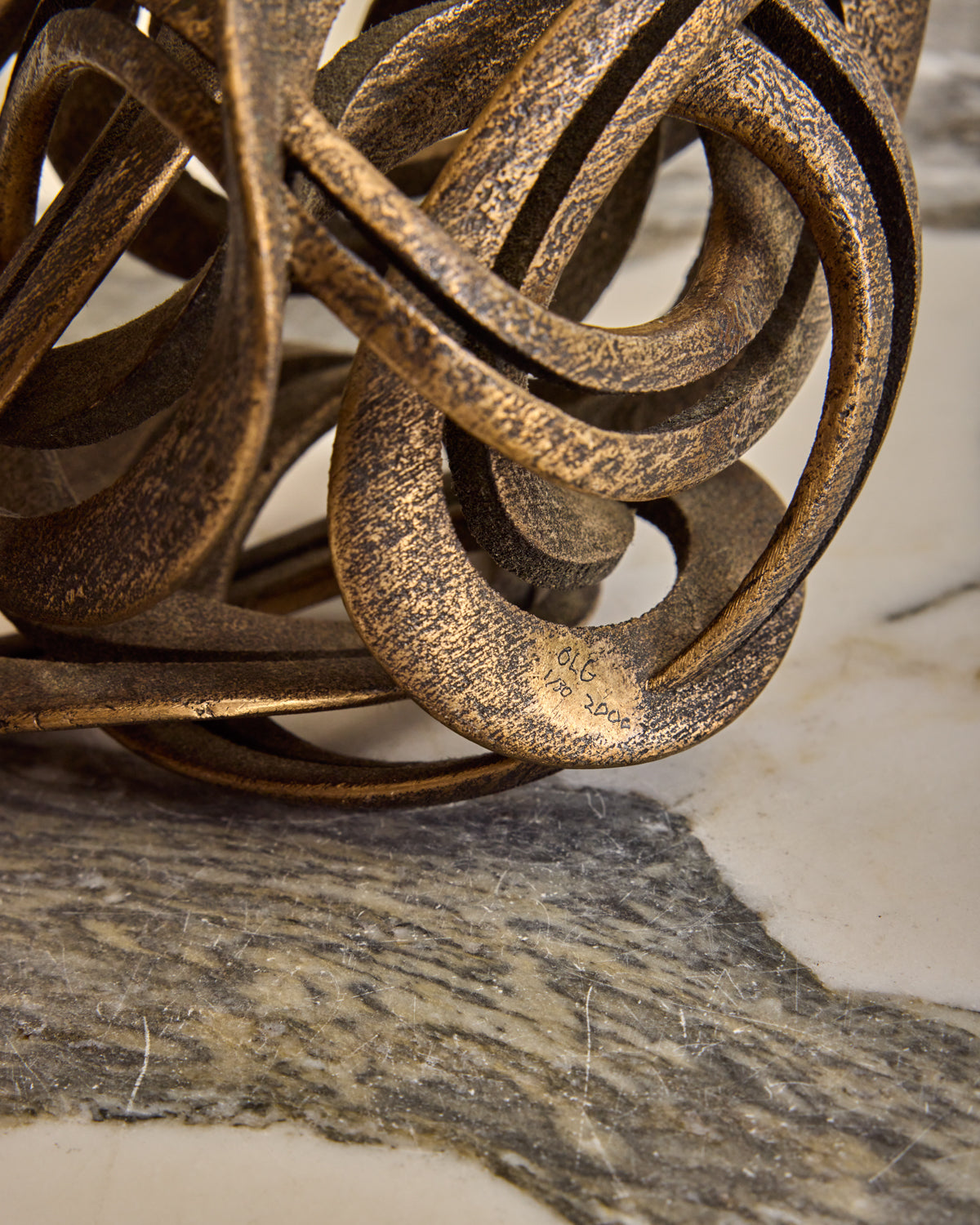 Lostine - Bronze Knot Sculpture
