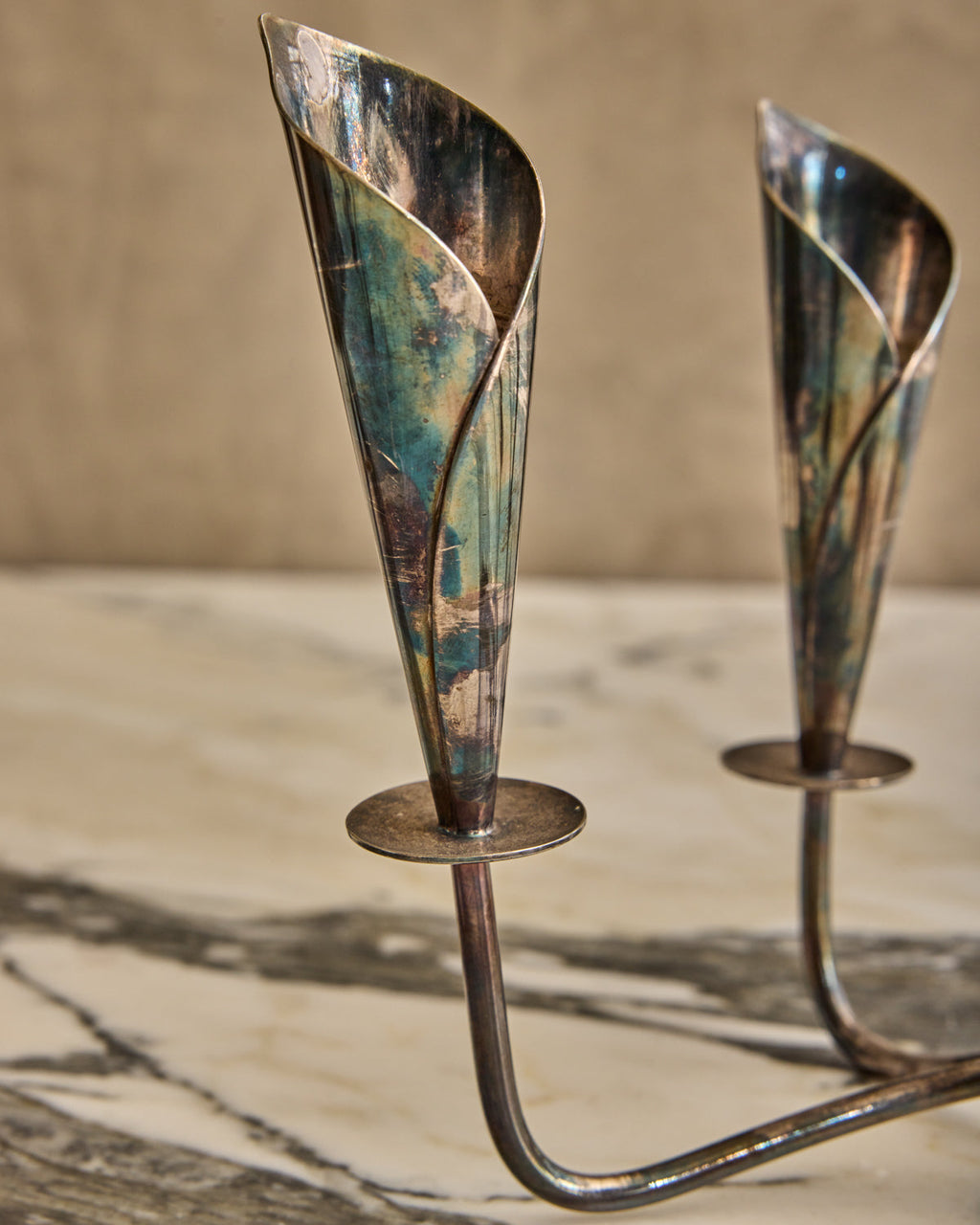 Lostine - Pair of Bouquet Candelabras
