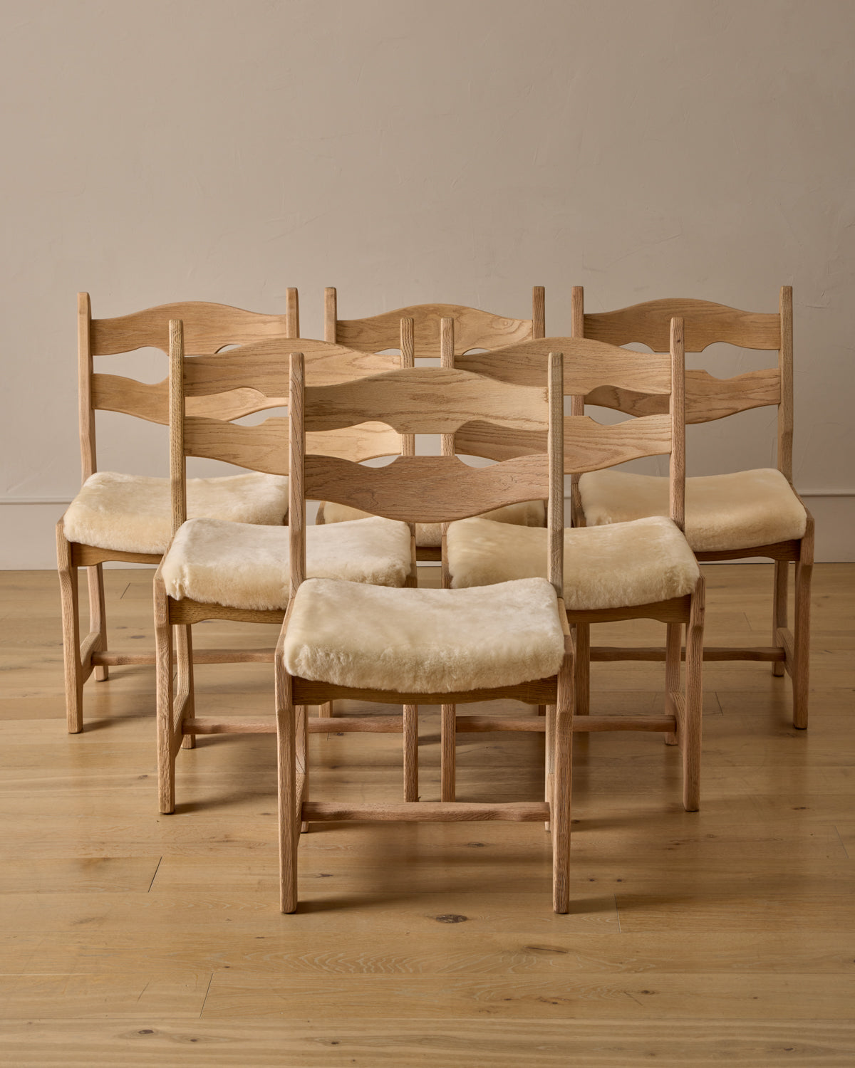 Lostine - 1980s Brutalist Razorback Dining Chairs - Set of 12