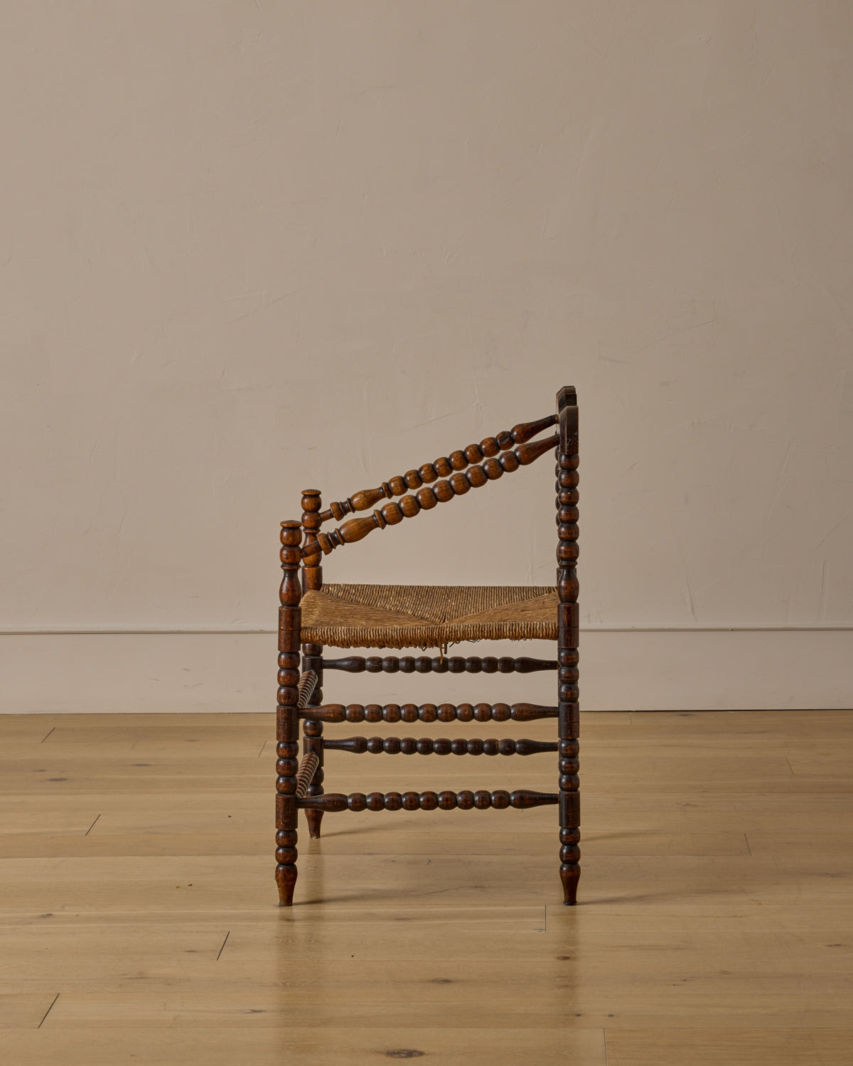 Lostine - Bobbin Armchair with Carved Crest
