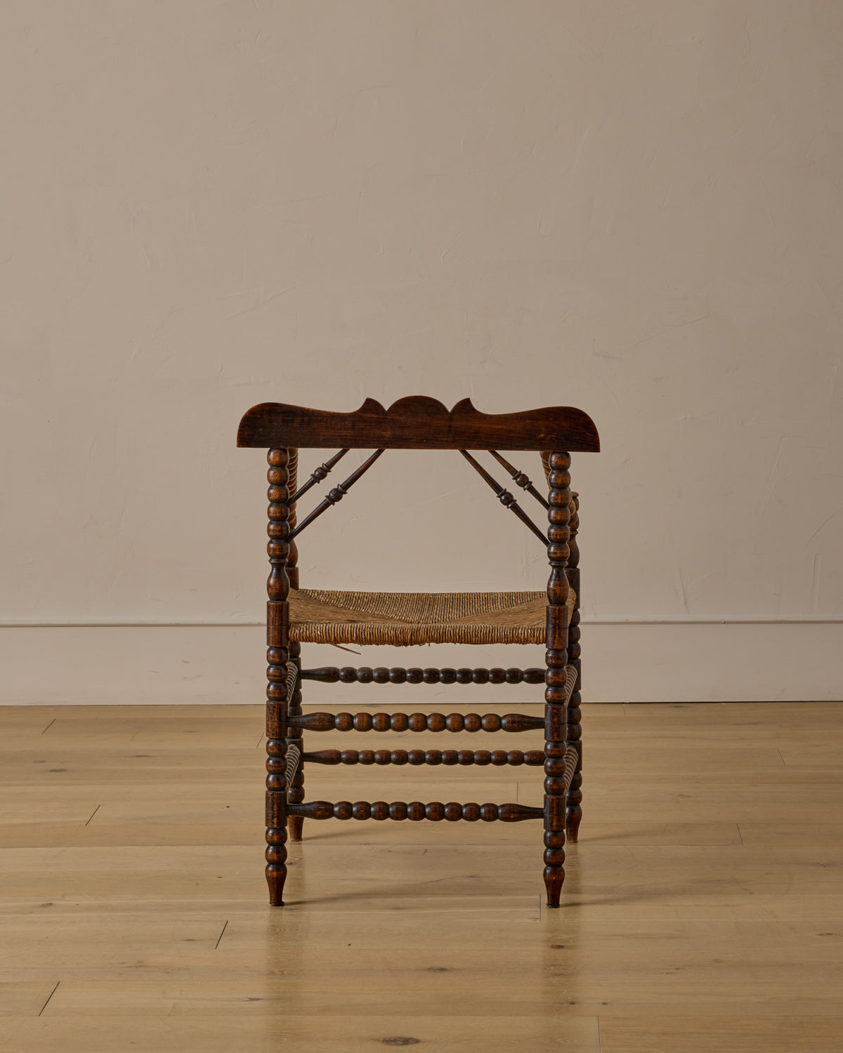 Lostine - Bobbin Armchair with Carved Crest