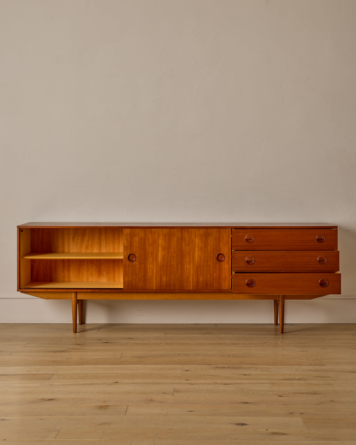 Lostine - 1950s Teak Sideboard by William Watting