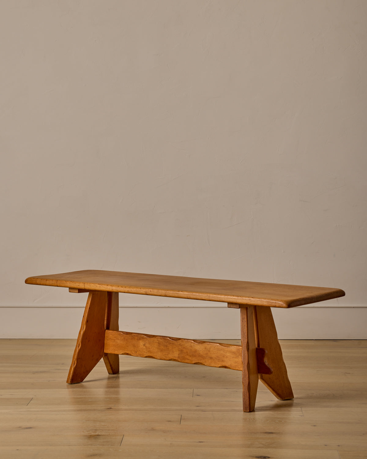 Lostine - Oak Coffee Table Bench by B Spruijt