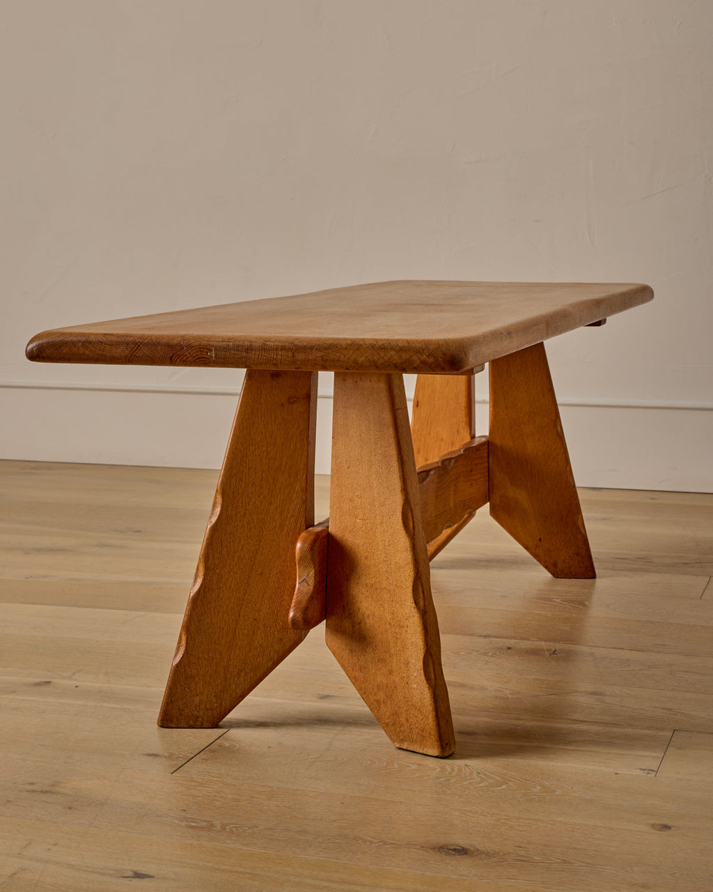 Lostine - Oak Coffee Table Bench by B Spruijt