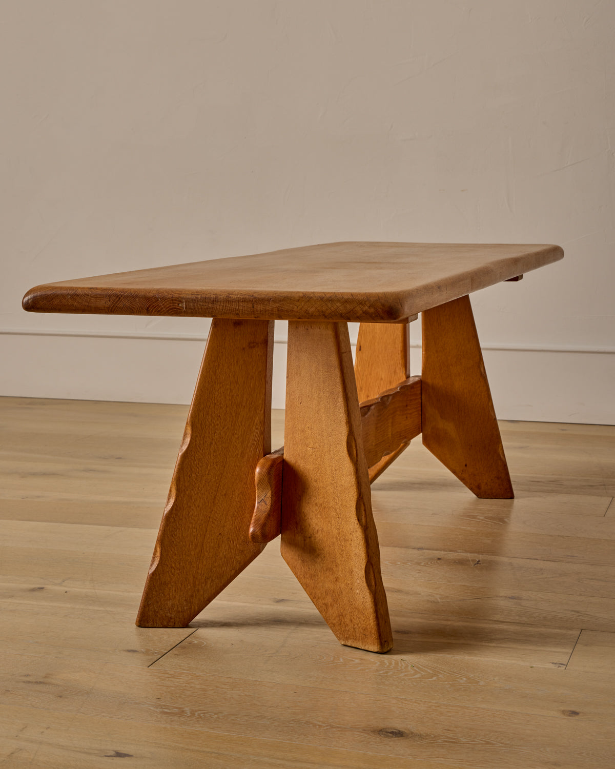 Lostine - Oak Coffee Table Bench by B Spruijt