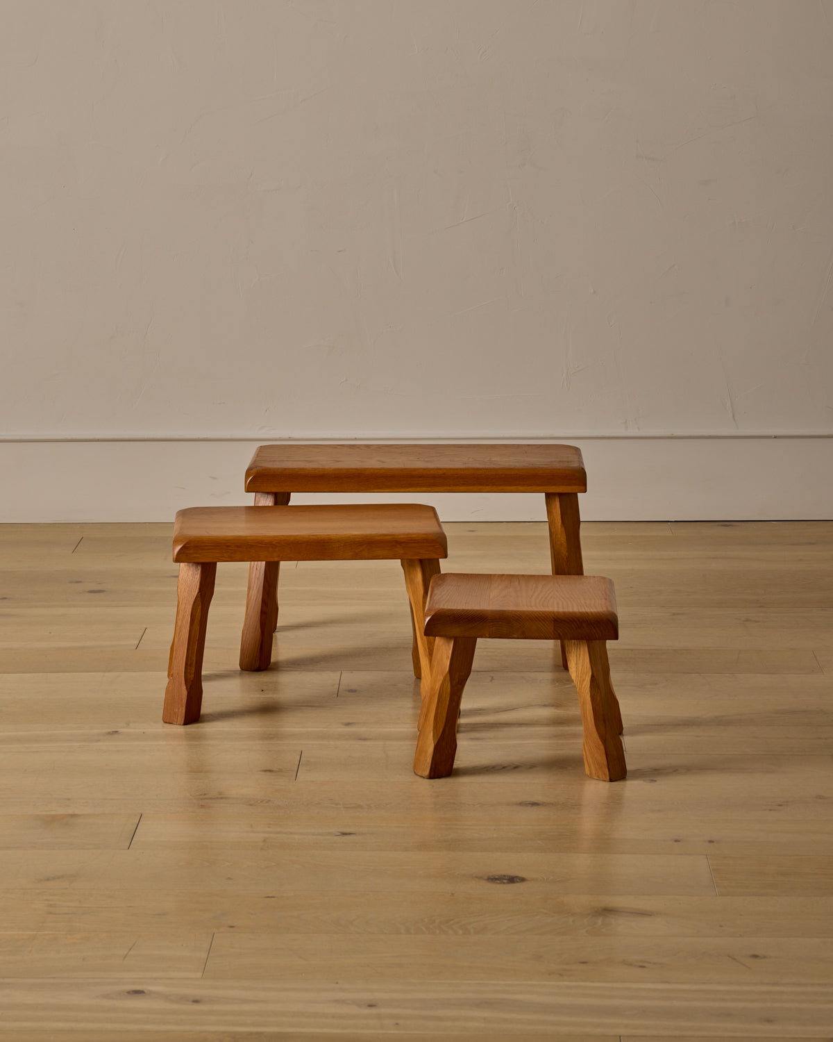 Lostine - Set of Sculptural Leg Nesting Tables