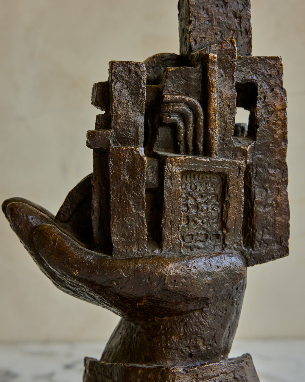 Lostine - Bronze Hand Sculpture