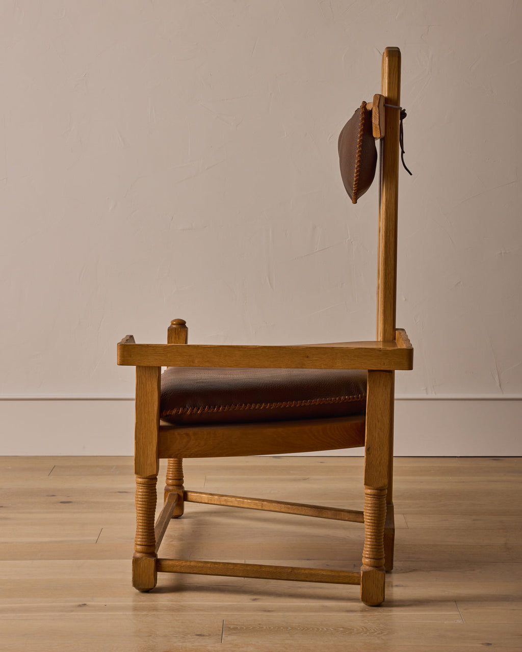 Lostine - Dutch Oak Brutalist Chair