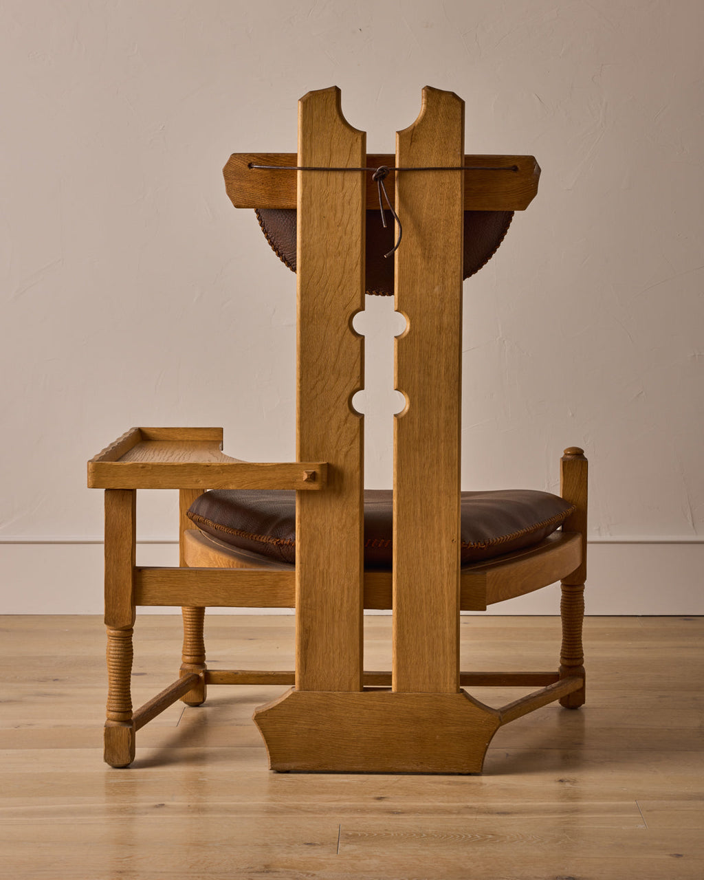 Lostine - Dutch Oak Brutalist Chair