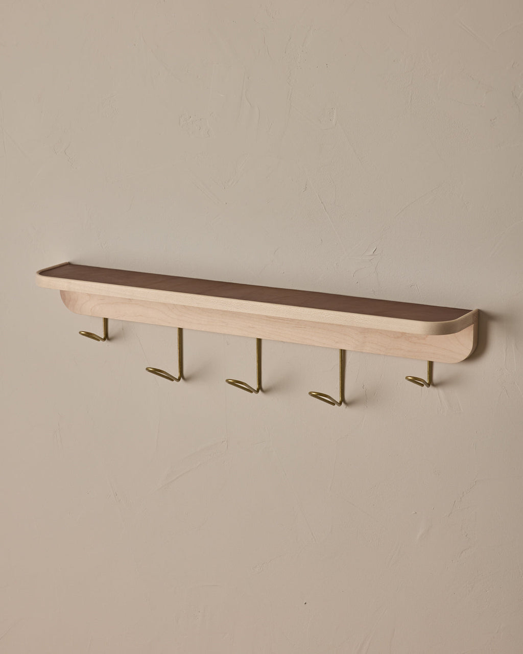 Lostine - Bennett Wall Rack - Clear Maple