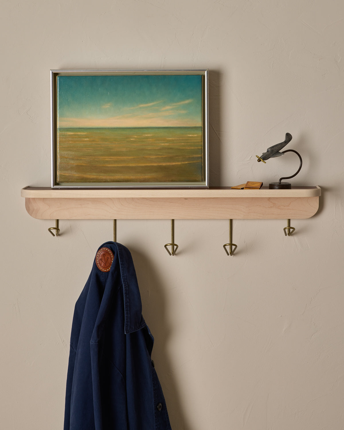 Lostine - Bennett Wall Rack - Clear Maple