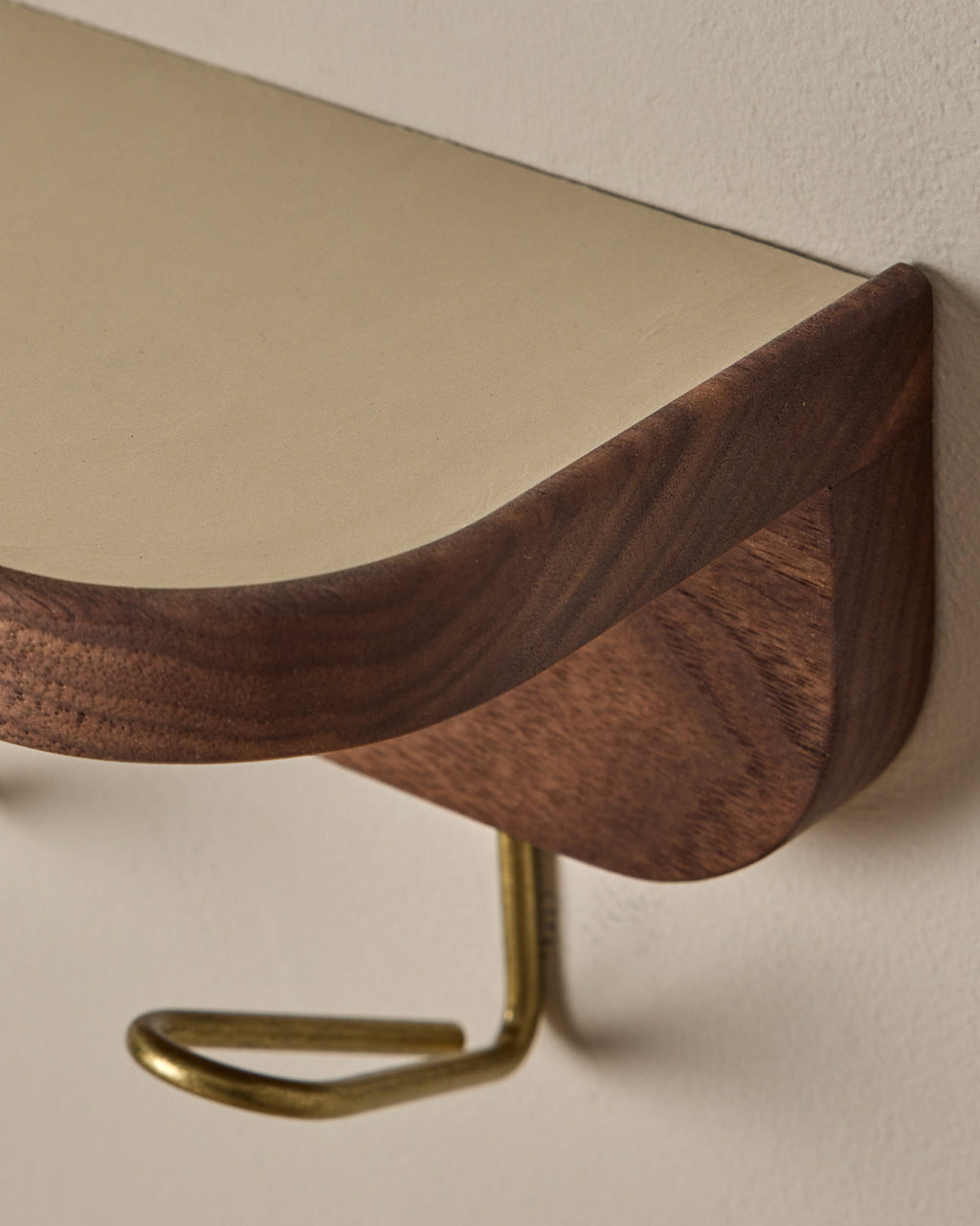 Lostine - Bennett Wall Rack - Black Walnut