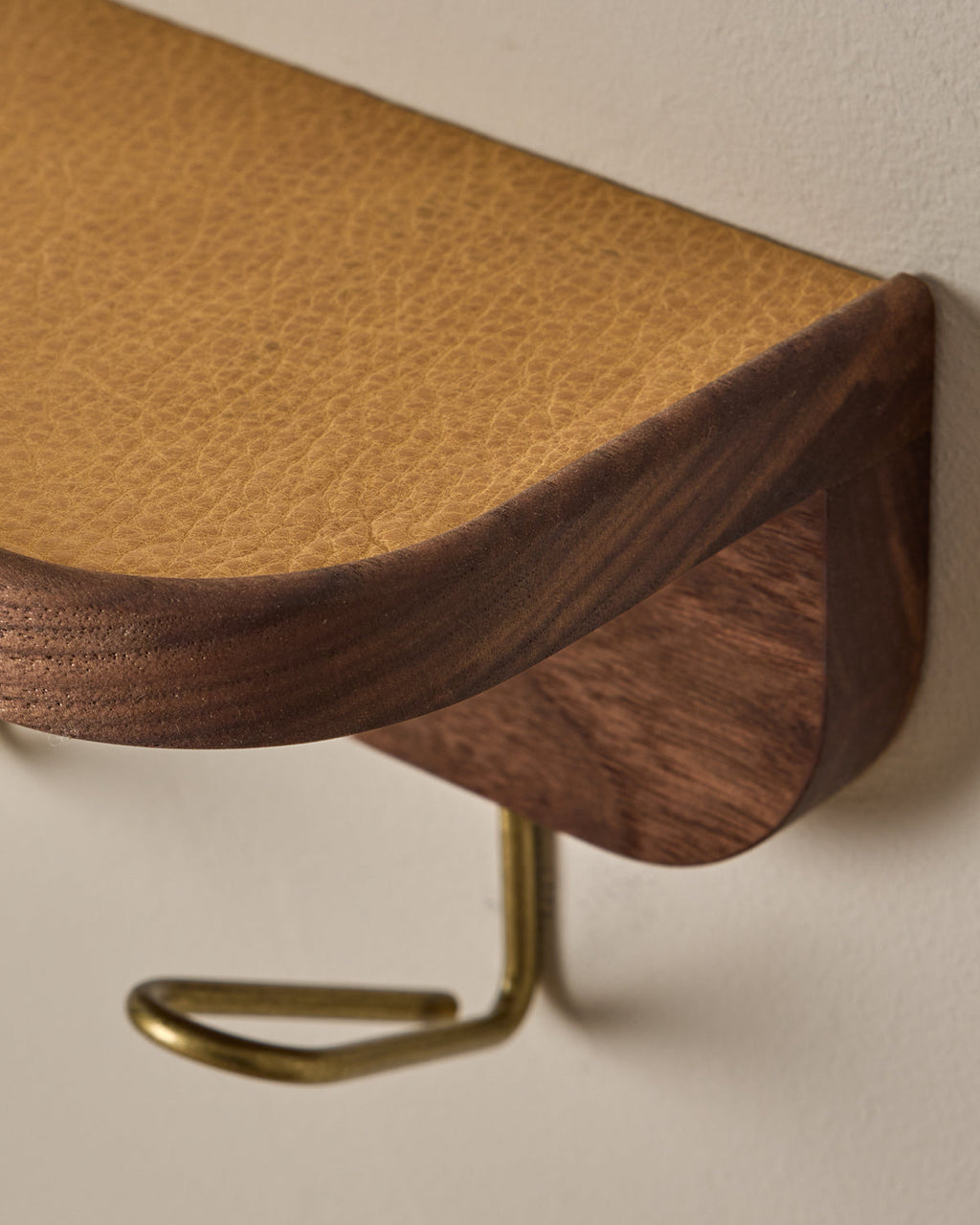 Lostine - Bennett Wall Rack - Black Walnut