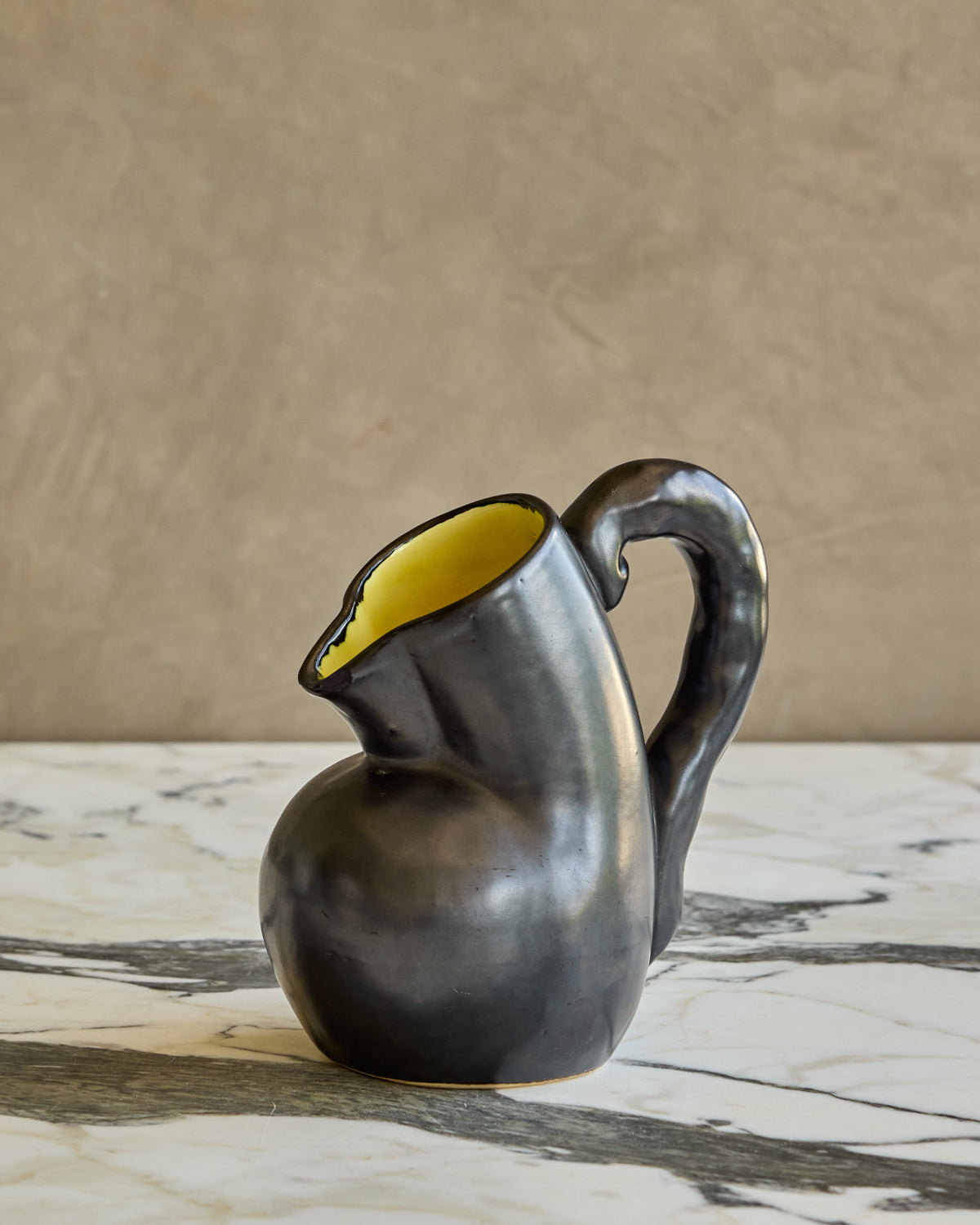 Lostine - Gunmetal Glazed Pitcher