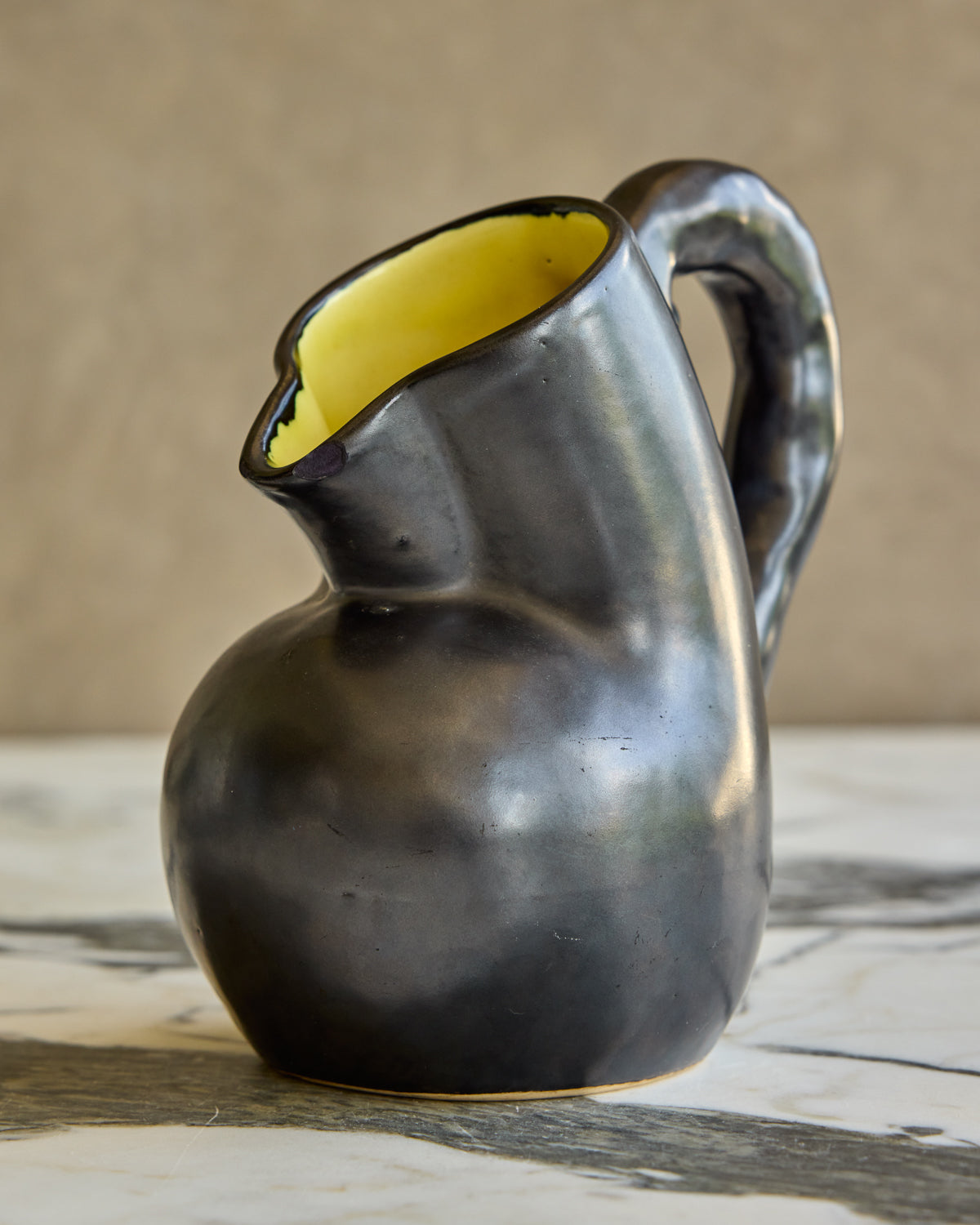 Lostine - Gunmetal Glazed Pitcher