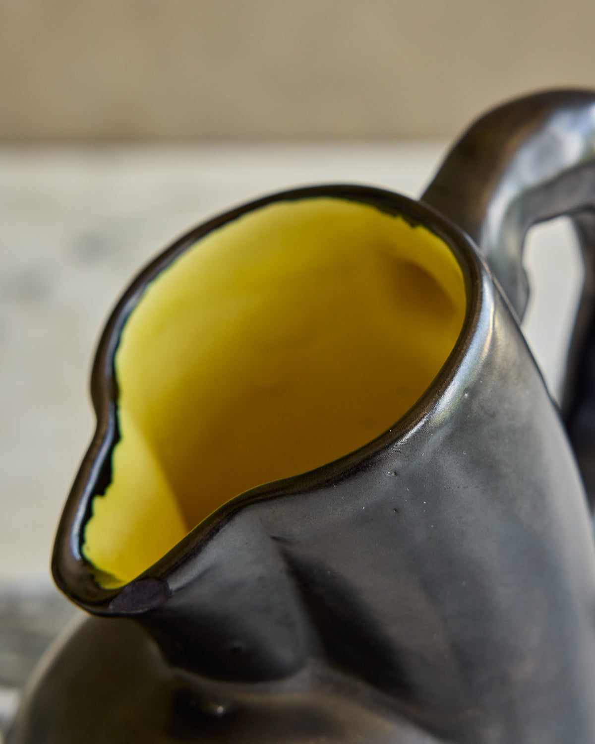 Lostine - Gunmetal Glazed Pitcher