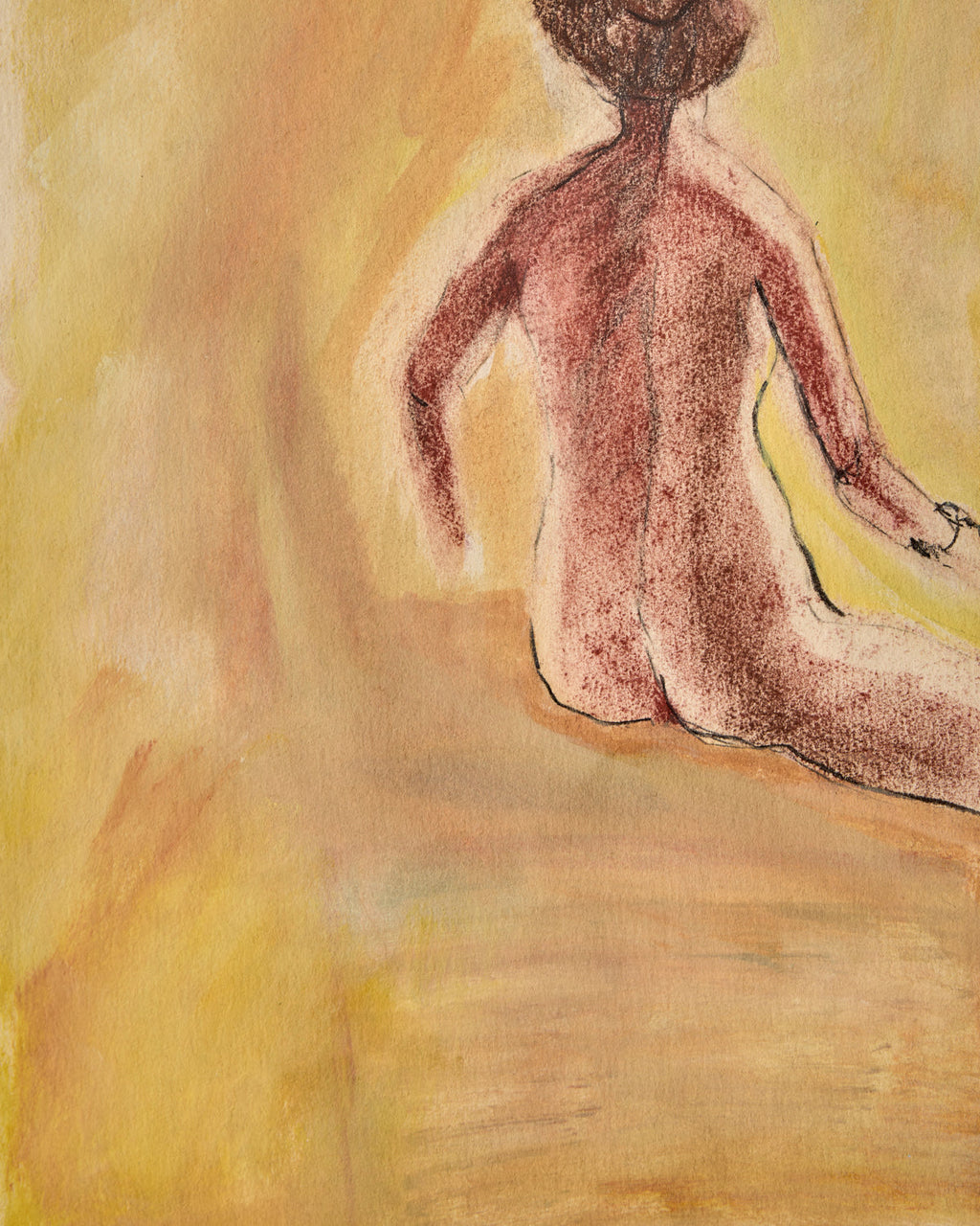 Lostine - Figure Study in Watercolor