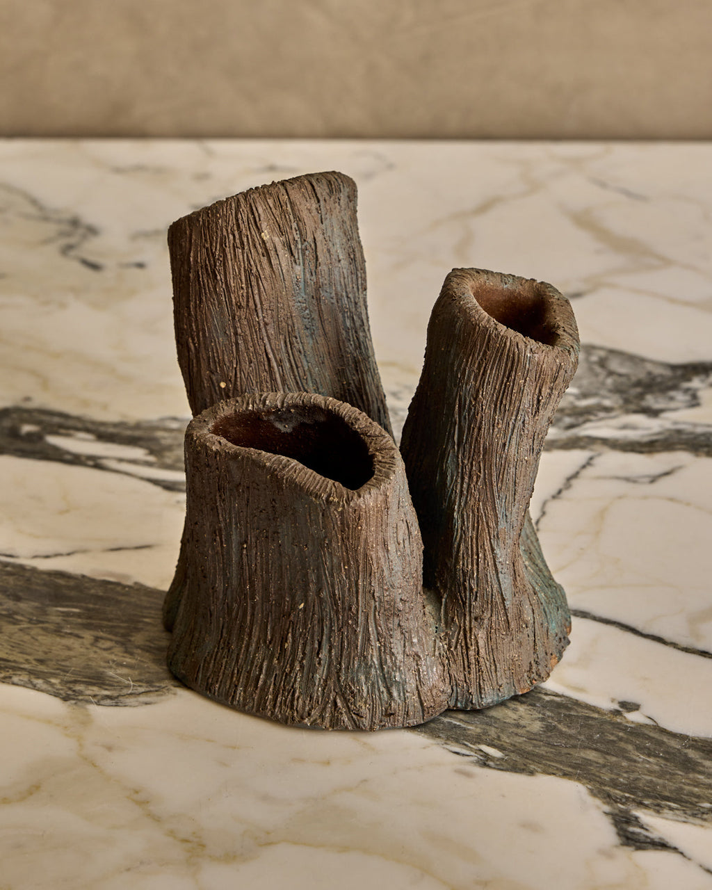 Lostine - Faux Bois Triple Vase
