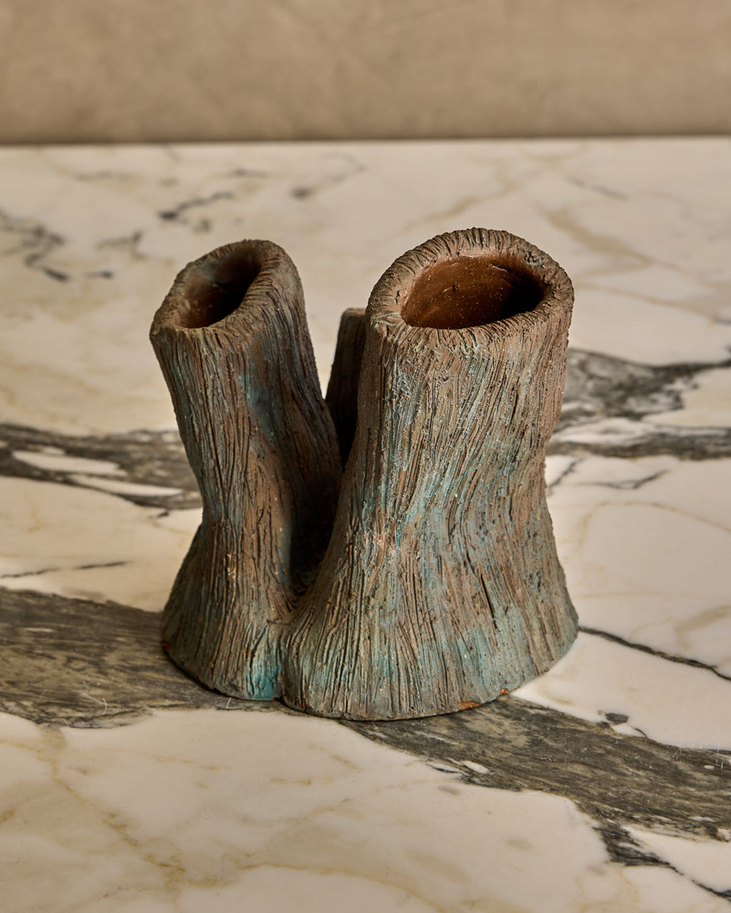 Lostine - Faux Bois Triple Vase