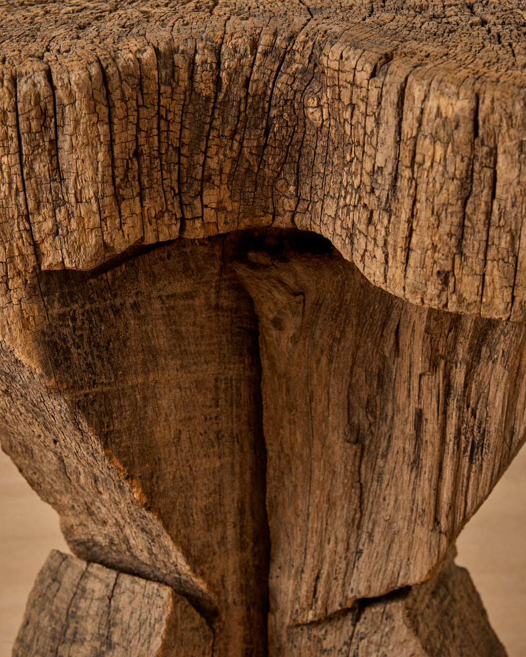 Lostine - Solid Wood Accent Table