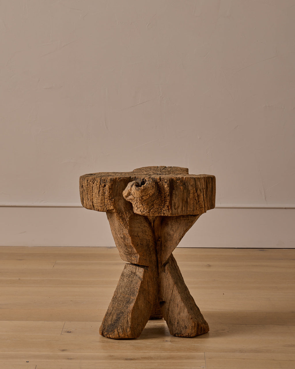 Lostine - Solid Wood Accent Table