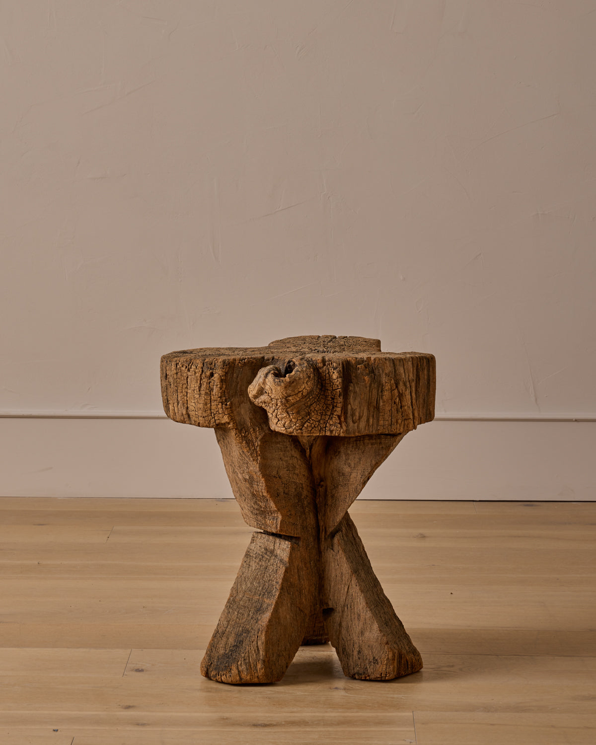 Lostine - Solid Wood Accent Table