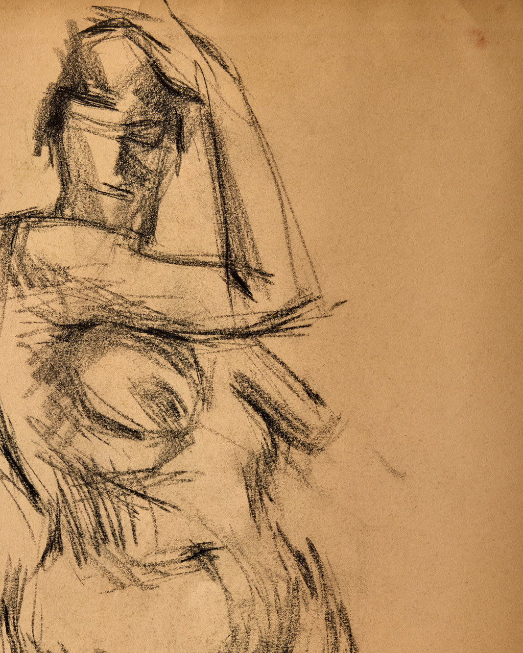 Lostine - Figure Study in Charcoal