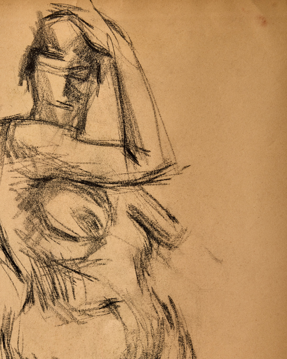 Lostine - Figure Study in Charcoal