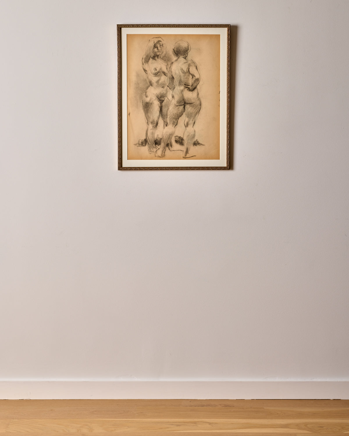 Lostine - Two Figures Study in Charcoal