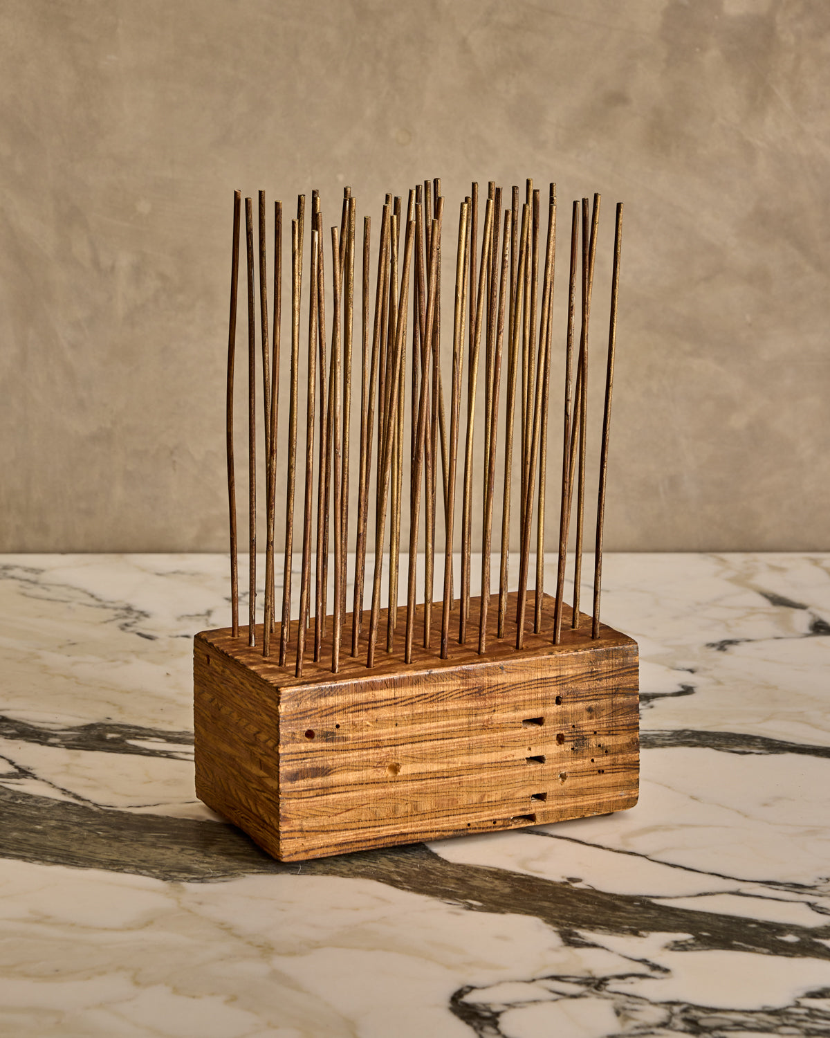 Lostine - Wood Block Sculpture