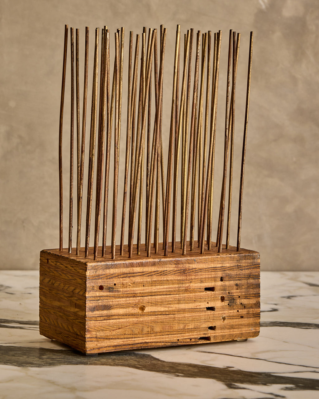 Lostine - Wood Block Sculpture
