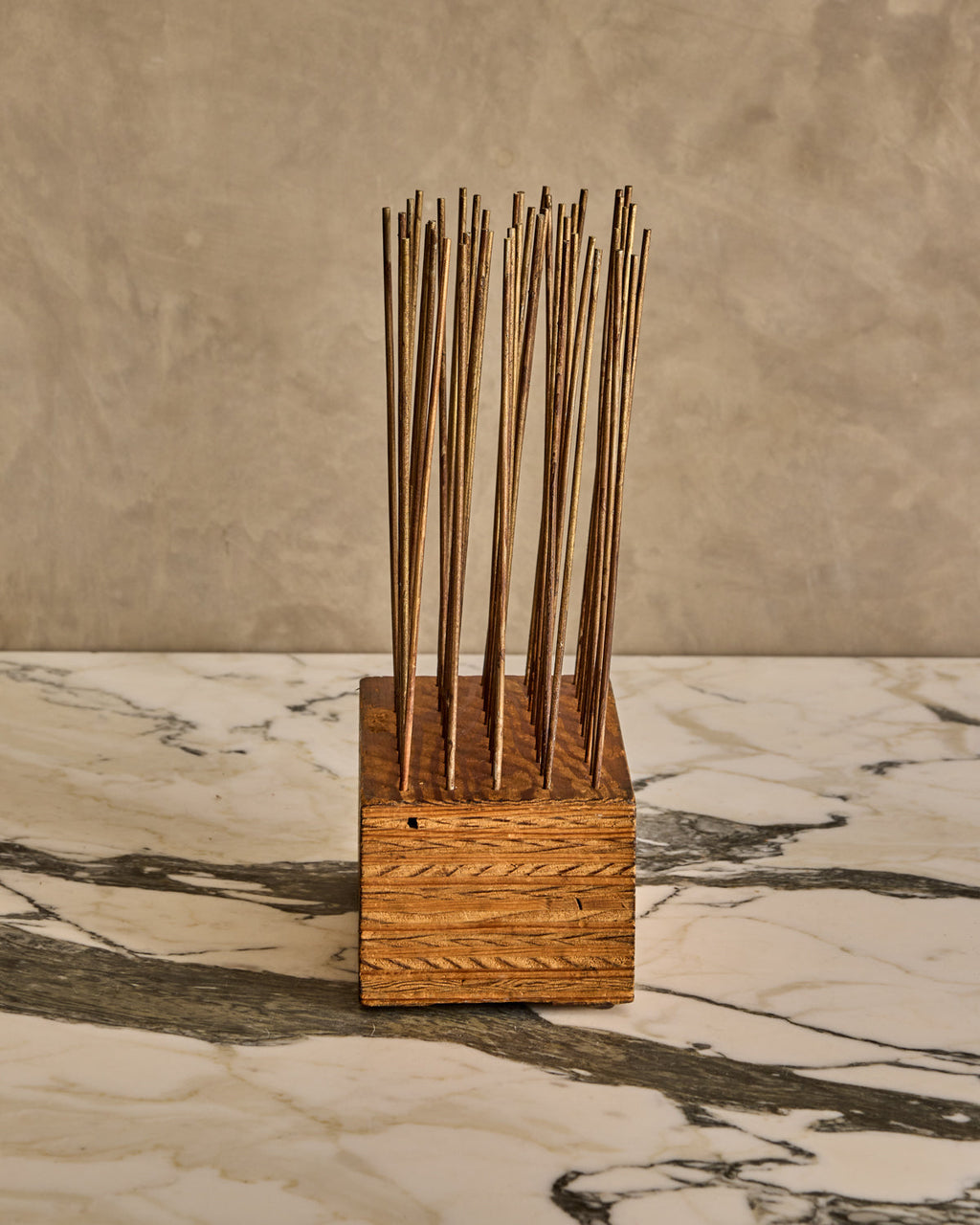 Lostine - Wood Block Sculpture