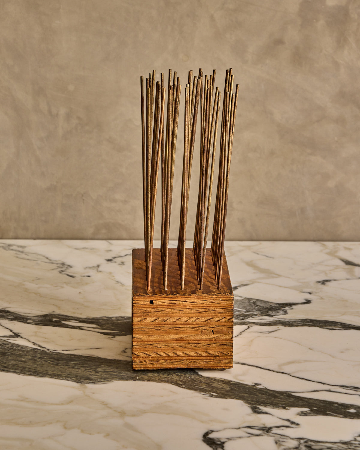 Lostine - Wood Block Sculpture