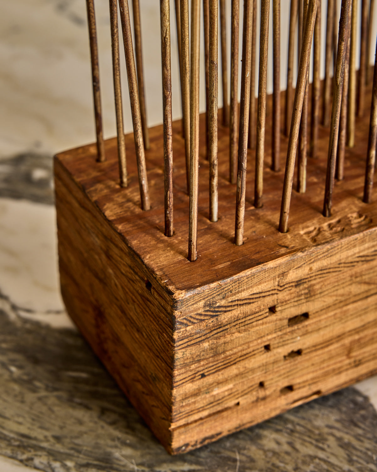 Lostine - Wood Block Sculpture