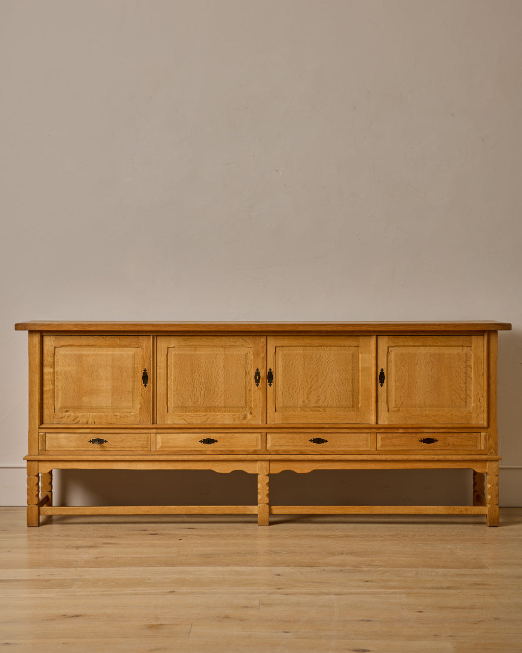 Lostine - 1960s Oak Sideboard by Henning Kjaernulf