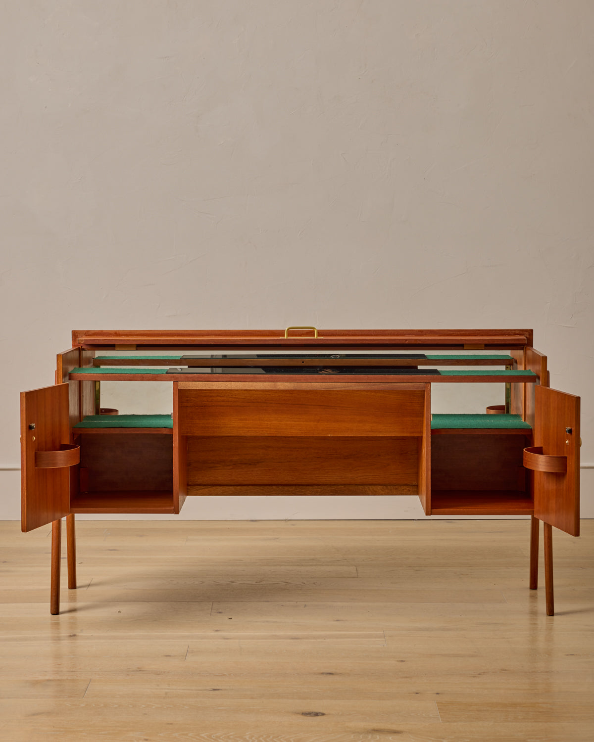 Lostine - Mid - Century Lift - Top Bar Cabinet