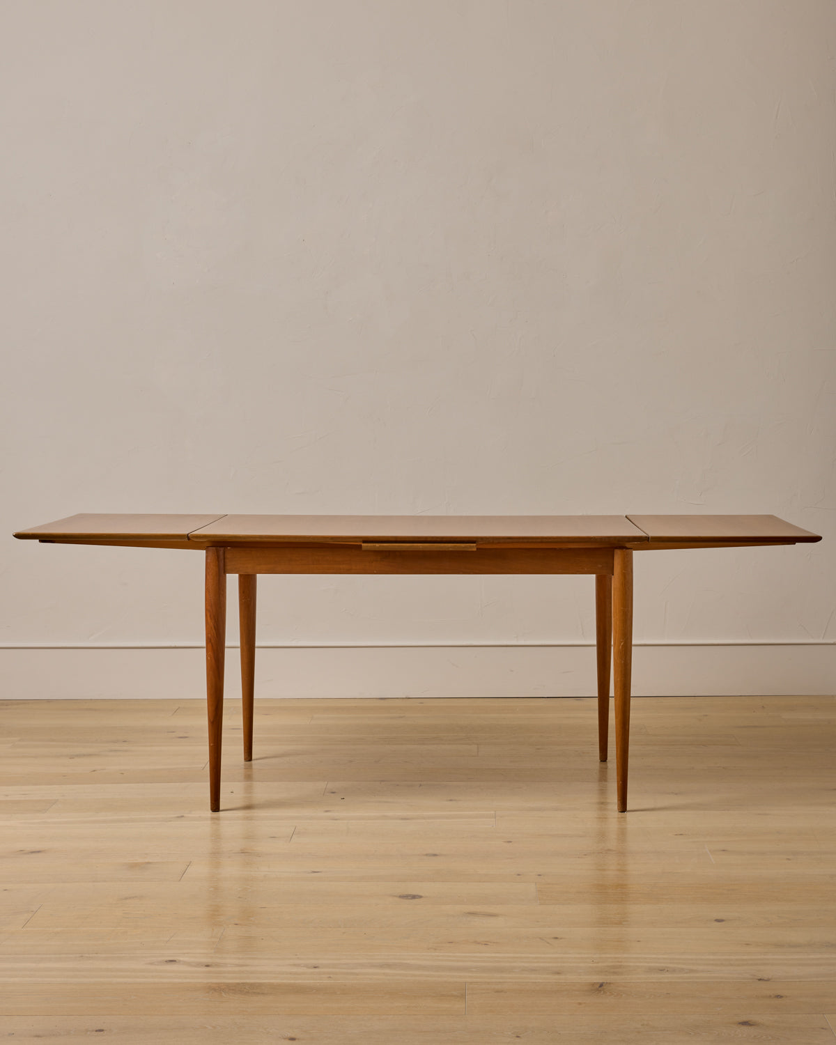 Lostine - 1960s German Beech and Teak Table for ALMA